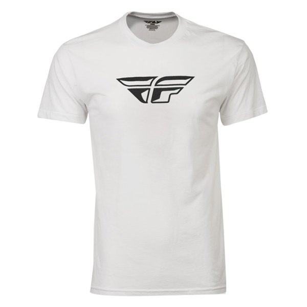 Fly Racing® - F-Wing Men's T-Shirt (Large, White)