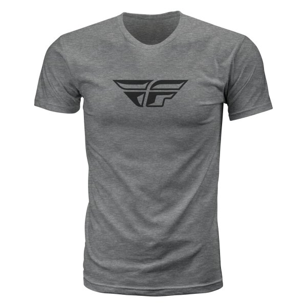 Fly Racing® - F-Wing Men's T-Shirt (Medium, Dark Gray Heather)