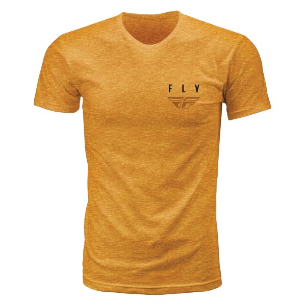 Fly Racing® - K121 T-Shirt (2X-Large, Mustard Heather)