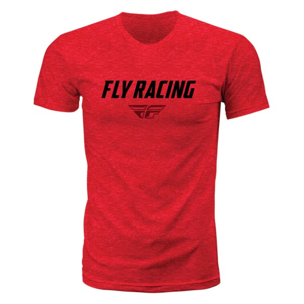 Fly Racing® - Evo T-Shirt (2X-Large, Red Heather)