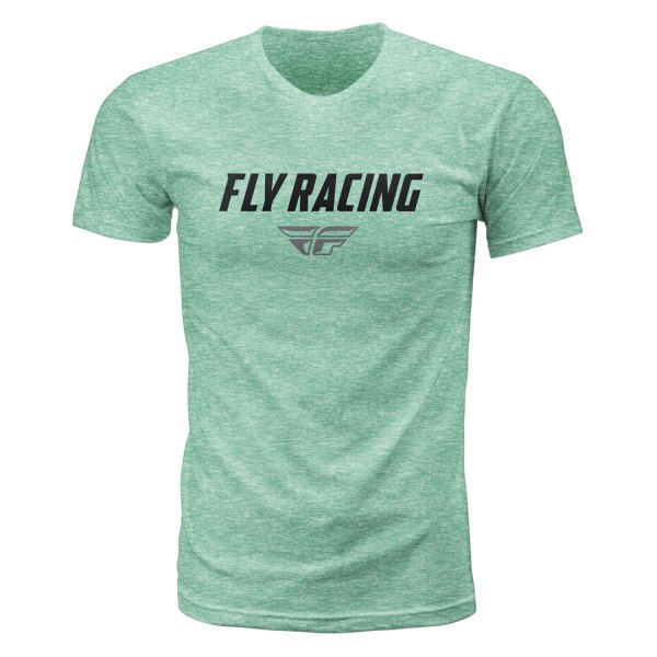 Fly Racing® - Evo T-Shirt (Medium, Mint Heather)