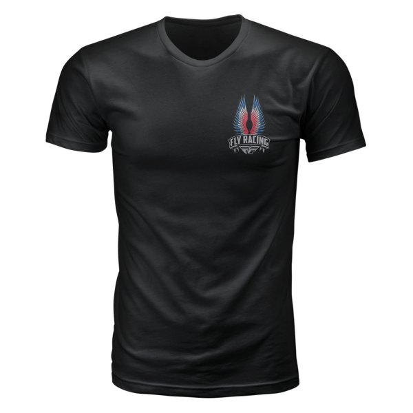 Fly Racing® - Power Ballad T-Shirt (Large, Black)