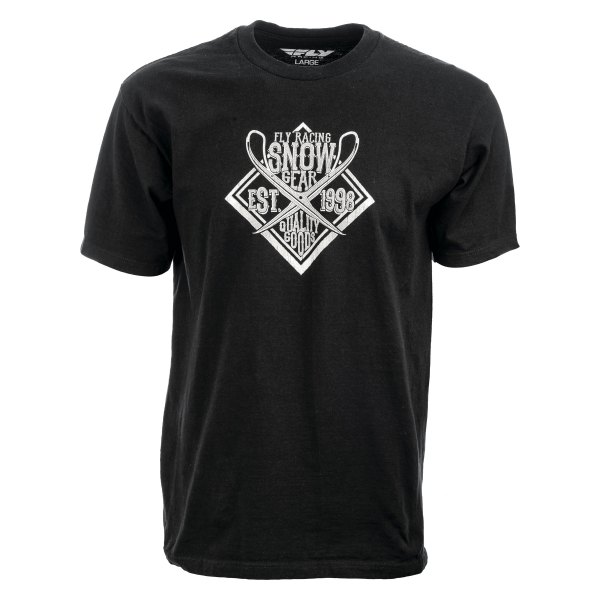 Fly Racing® - Focus Men's T-Shirt (X-Large, Black)