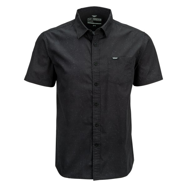 Fly Racing® - Button Up Shirt (3X-Large, Black)