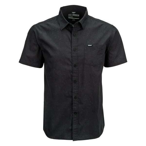 Fly Racing® - Button Up Shirt (Medium, Black)