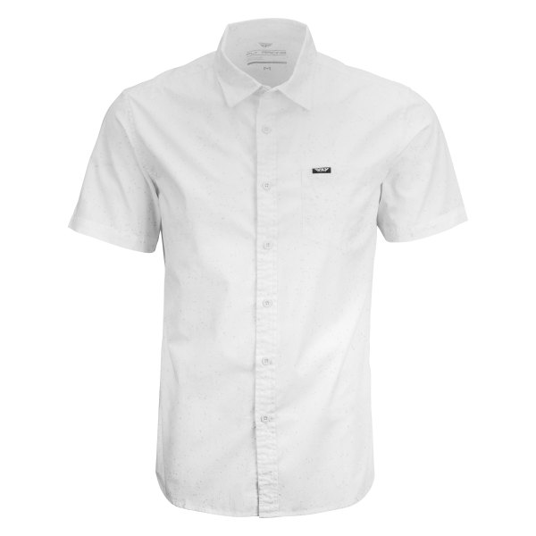 Fly Racing® - Button Up Shirt (2X-Large, White)