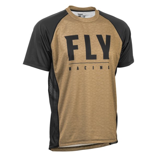 Fly Racing® - Super D Men's Jersey (Large, Khaki/Black)