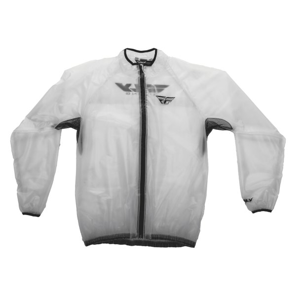 Fly Racing® - Men's Rain Jacket (Medium, Clear)