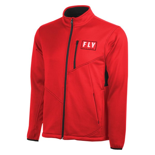 Fly Racing® - Mid Layer Men's Jacket (2X-Large, Red)
