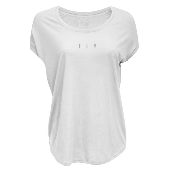 Fly Racing® - Breezy Women's Tee (2X-Large, White)