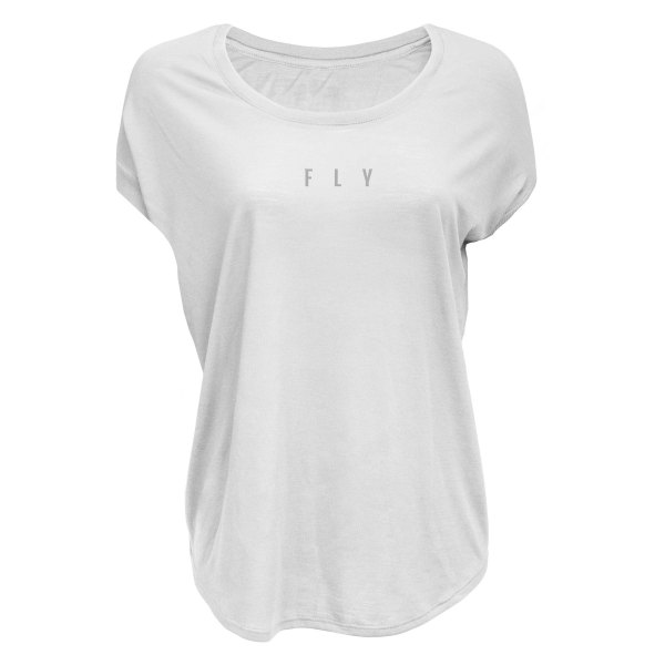 Fly Racing® - Breezy Women's Tee (2X-Large, White)