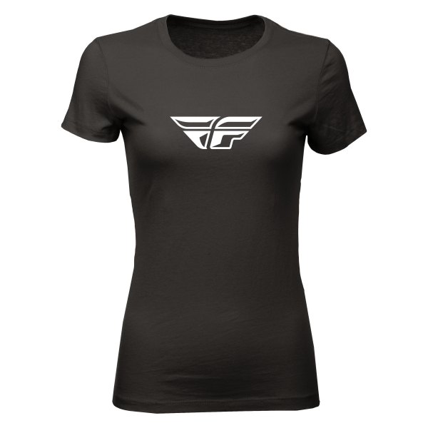 Fly Racing® - F-Wing Women's T-Shirt (Large, Black)
