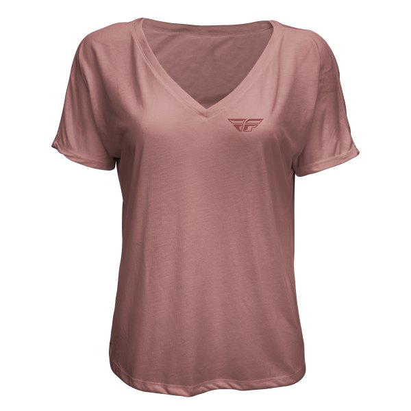 Fly Racing® - Crush Women's T-Shirt (Medium, Mauve)