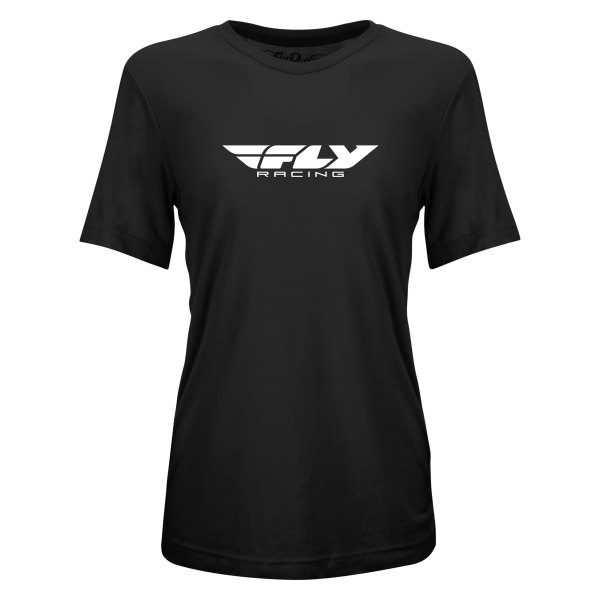Fly Racing® - Origin Corporate Women's T-Shirt (Large, Black)