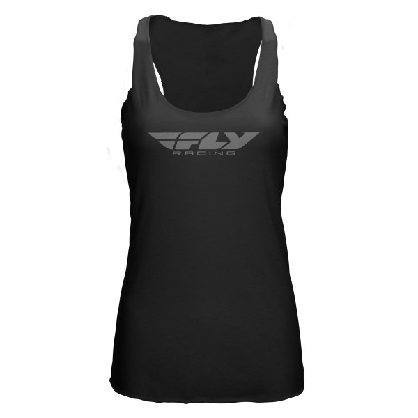 Fly Racing® - Corporate Women's Tank Top (Small, Black)