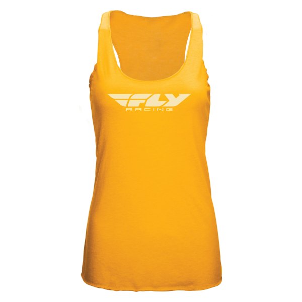 Fly Racing® - Corporate Women's Tank Top (2X-Large, Yellow)