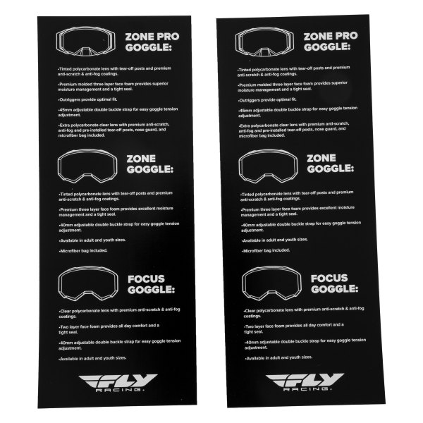 Fly Racing® - MX Bullet Point Magnet