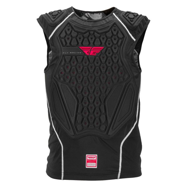 Fly Racing® - Barricade Pullover Armored Vest (Large/X-Large, Black)