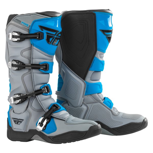 Fly Racing® - FR5 Men's Boots (08, Gray/Blue)