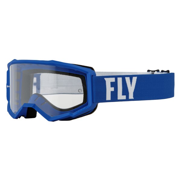 Fly Racing® - Focus Adult Goggles (Blue/White)