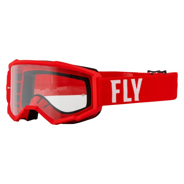 Fly Racing® - Focus Adult Goggles (Red/White)