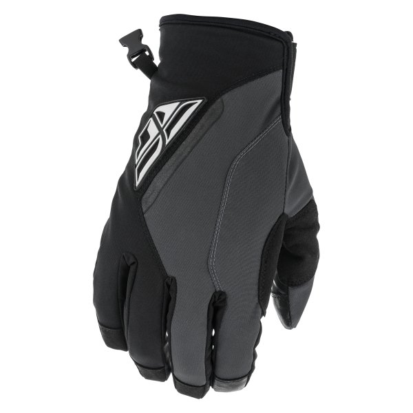 Fly Racing® - Title V2 Men's Gloves (10, Black/Gray)