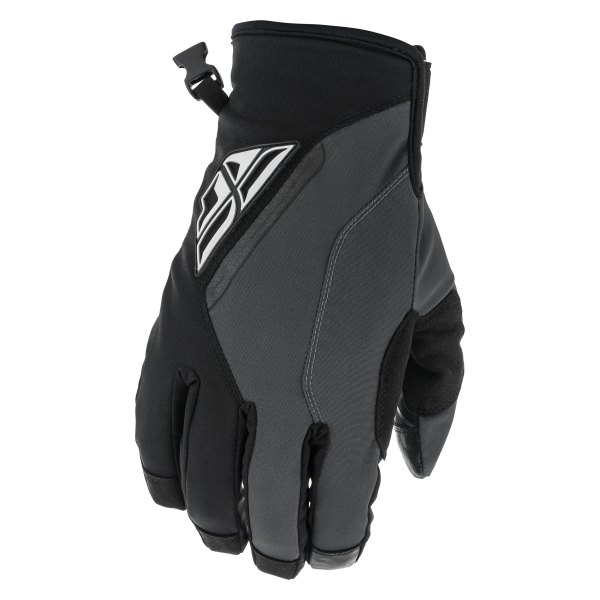 Fly Racing® - Title V2 Men's Gloves (12, Black/Gray)