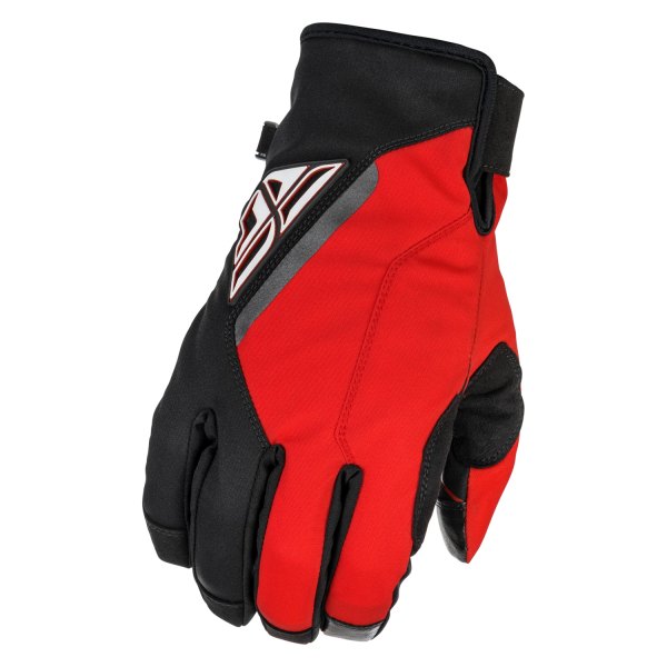 Fly Racing® - Title V2 Men's Gloves (09, Black/Red)