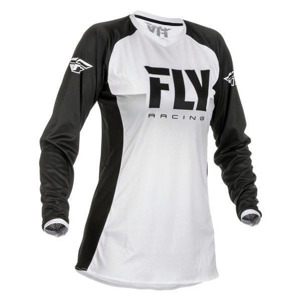 Fly Racing® - Lite Jersey (Medium, White/Black)