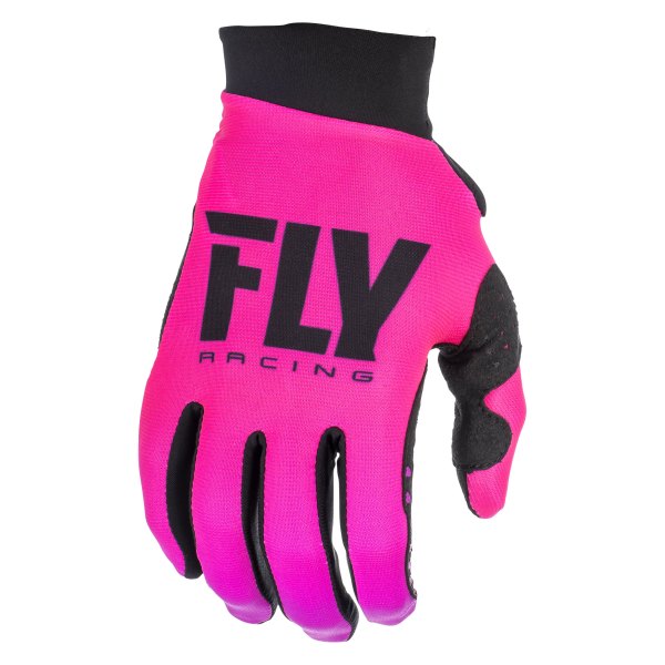 Fly Racing® - Pro Lite Women's Gloves (5, Neon Pink/Black)