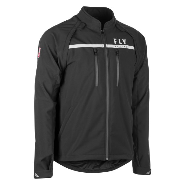 Fly Racing® - Patrol Softshell Men's Jacket (X-Large, Black)