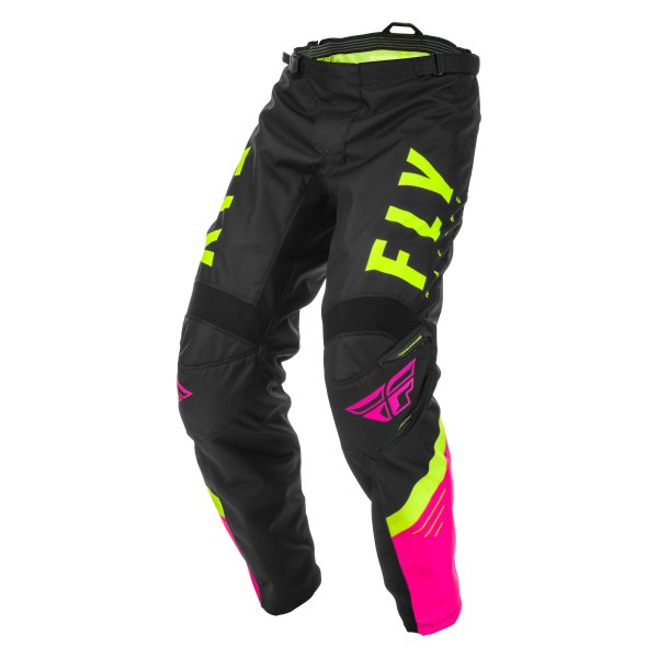 Fly Racing® - F-16 Men's Pants (34, Neon Pink/Black/Hi-Viz)