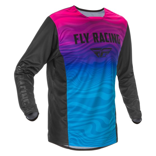 Fly Racing® - Kinetic S.E. Jersey (Small, Black/Pink/Blue)