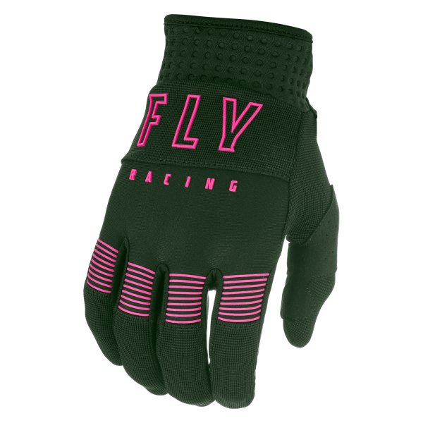 Fly Racing® - F-16 V2 Youth Gloves (05, Black/Pink)