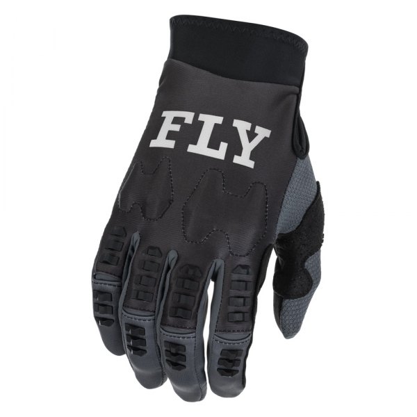 Fly Racing® - Evolution DST Youth Gloves (Large, Black/Gray)