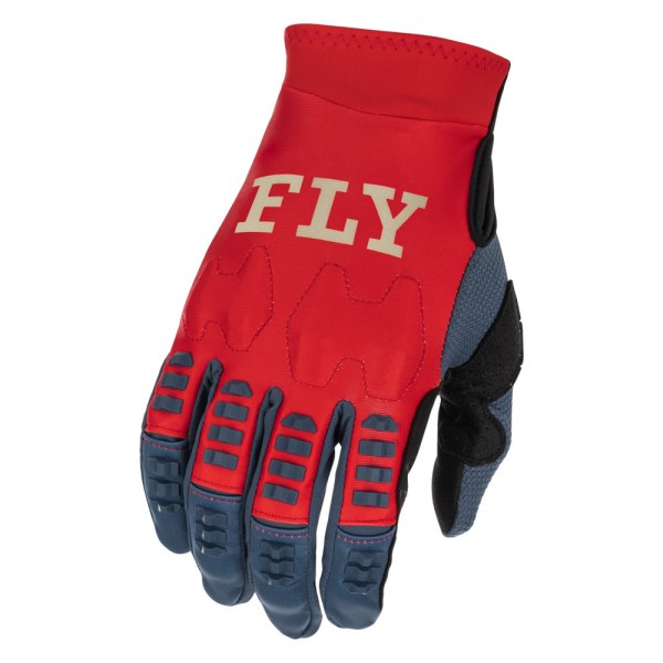 Fly Racing® - Evolution DST Youth Gloves (Large, Red/Gray)