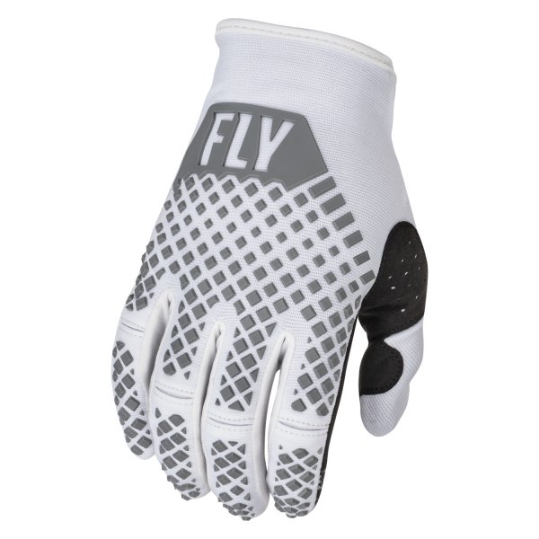 Fly Racing® - Kinetic Men's Gloves (Medium, White)