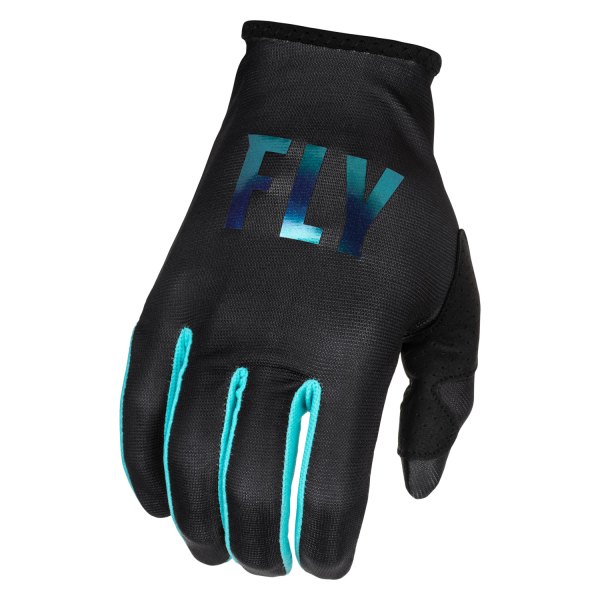 Fly Racing® - Lite Women's Gloves (2X-Large, Black/Aqua)