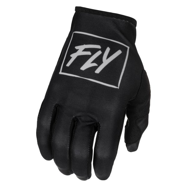 Fly Racing® - Lite V2 Men's Gloves (X-Small, Black/Gray)