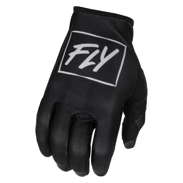 Fly Racing® - Lite Youth Gloves (Medium, Black/Gray)