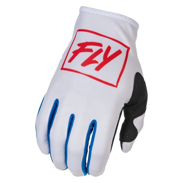 Fly Racing® - Lite Men's Gloves (Medium, Red/White/Blue)