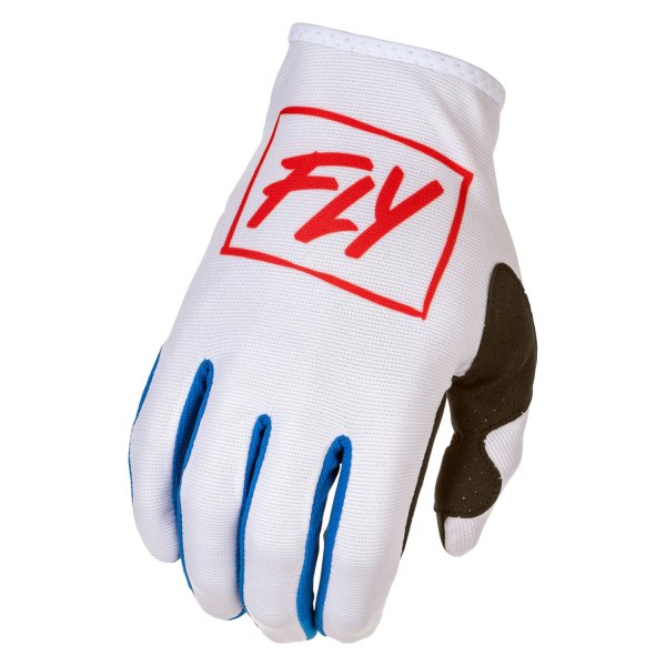 Fly Racing® - Lite Youth Gloves (Large, Red/White/Blue)