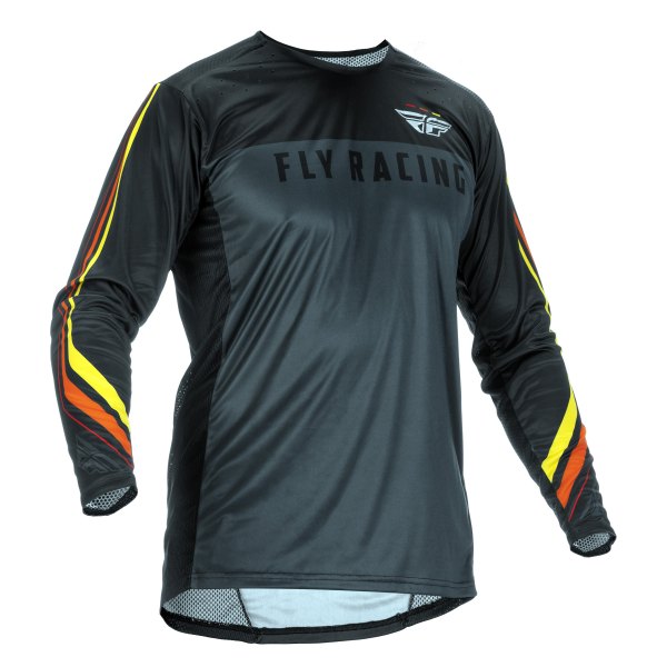Fly Racing® - Lite S.E. Speeder Jersey (X-Large, Metal/Red/Yellow)