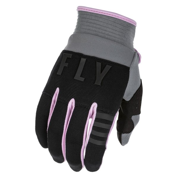 Fly Racing® - F-16 Youth Gloves (Medium, Gray/Black/Pink)