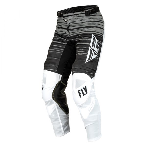 Fly Racing® - Kinetic Mesh Pants (28, White/Black/Gray)