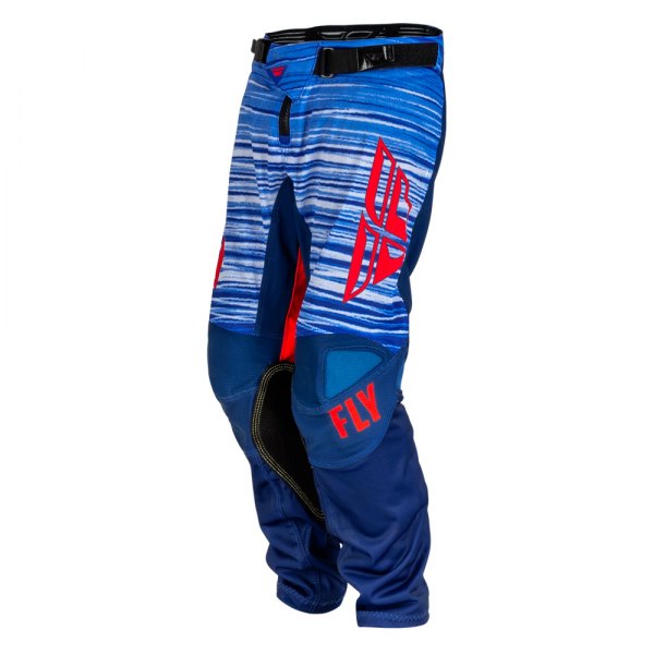 Fly Racing® - Kinetic Mesh Youth Pants (22, Red/White/Blue)