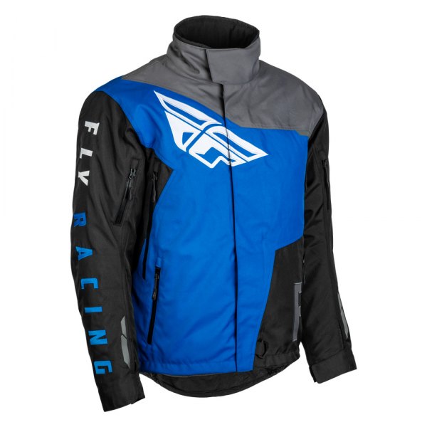 Fly Racing® - SNX Pro Men's Jacket (4X-Large, Black/Gray/Blue)