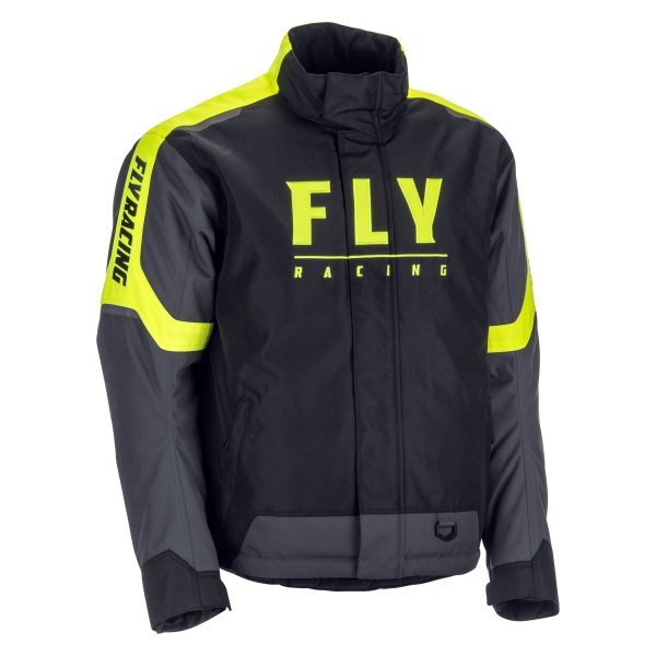 Fly Racing® - Outpost V2 Men's Jacket (Medium, Black/Gray/Hi-Viz)