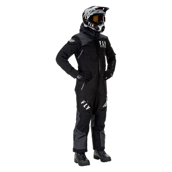 Fly Racing® - Cobalt Insulated Monosuit (2X-Large, Black/Gray)