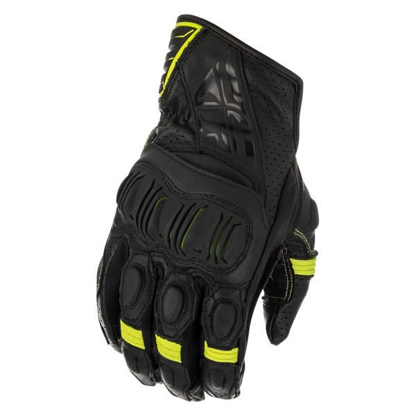 Fly Racing® - Brawler Men's Gloves (Large, Black/Hi-Viz)